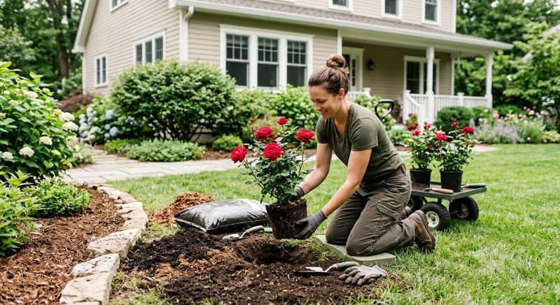 Boxwood Planting in Ventura County, CA