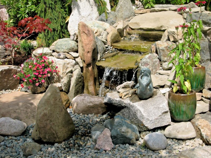 Rock Waterfall Installation in Honolulu, HI
